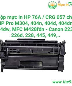 Hộp mực 76A /Cartridge CF276 (KHÔNG CHÍP) dùng cho máy in HP Laser PRO M404D/ W1A51/ M404DN/ M428FDW/ M428, hàng nhập khẩu mới 100% in đẹp, rõ nét