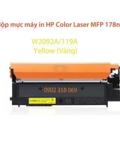 Hộp mực máy in HP Color Laser MFP 178nw W2092A/119A Yellow ( Vàng )