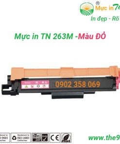 Mực màu ĐỎ máy in Brother DCP-L3551CDW ( TN263M) nhập khẩu mới 100% hàng nhập khẩu nguyên hộp CHẤT LƯỢNG IN ĐẸP GIÁ RẺ