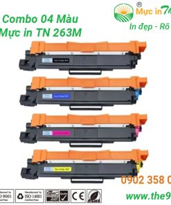 Hộp mực Brother TN-263 BK/C/Y/M – Tương thích MFC-L3750CDW – In màu đẹp – Giá tốt – Mực in The9