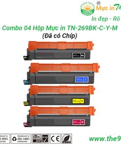 Combo Cụm Trống DR-269CL+ Mực Brother TN269 BK/C/Y/M – CÓ CHIP – Cho HL-L3240CDW/ L3280CDW/ L3560CDW/ L3760CDW/ L8340CDW
