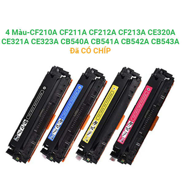 Hộp Mực Máy In HP LaserJet 200 Color M251nw – TƯƠNG THÍCH HP 131A (CF210A/CF211A/CF212A/CF213A) Chất Lượng Cao, In Đẹp Rõ Nét